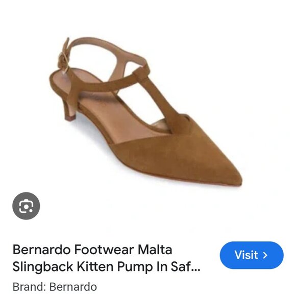 Bernardo Kitten Heel Pumps "NEW" - Picture 14 of 14